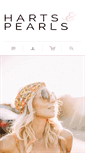 Mobile Screenshot of hartsandpearls.com